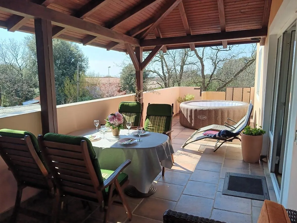Apartment Simona - Extra Comfort With Large Terrace And Jacuzzi Барбарига Хорватия